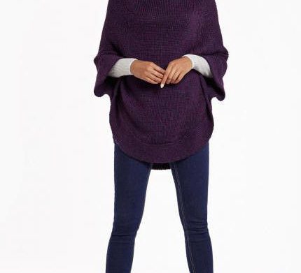 joules_ladies_perdy_burgundy-poncho_a -large